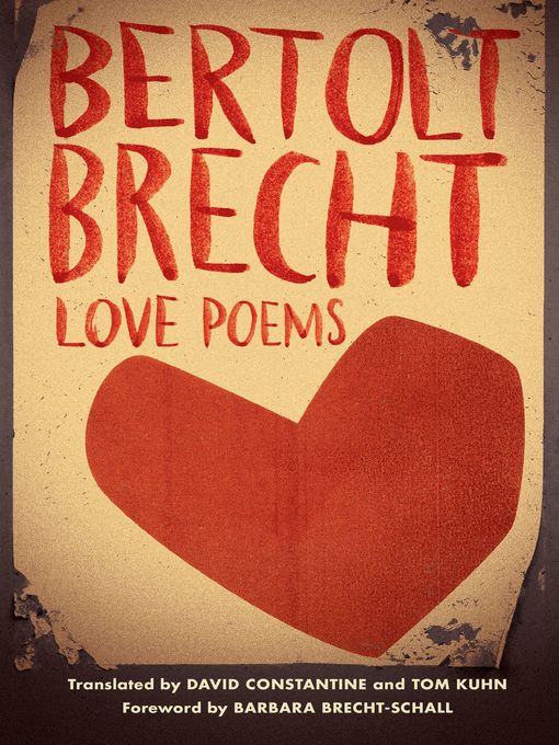 Title details for Love Poems by Bertolt Brecht - Available